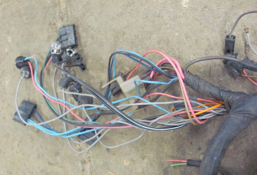 68 69 Corvette Dash Wiring Harness GM Original 1969 | eBay 1969 corvette wiring harness 