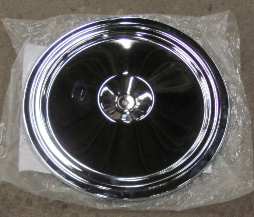 You are bidding on a NEW 1973 75 Corvette Chrome Air Cleaner Lid. This