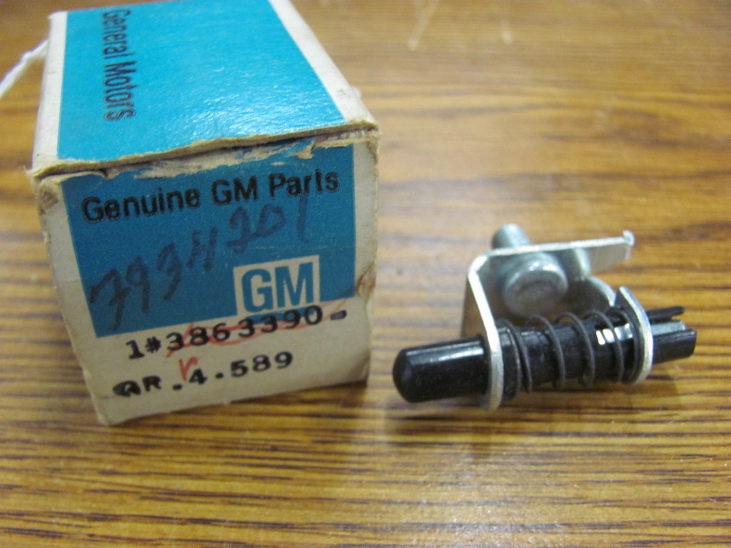 NOS 67 68 Camaro Nova Parking Brake Signal Switch SS Z28 3863390